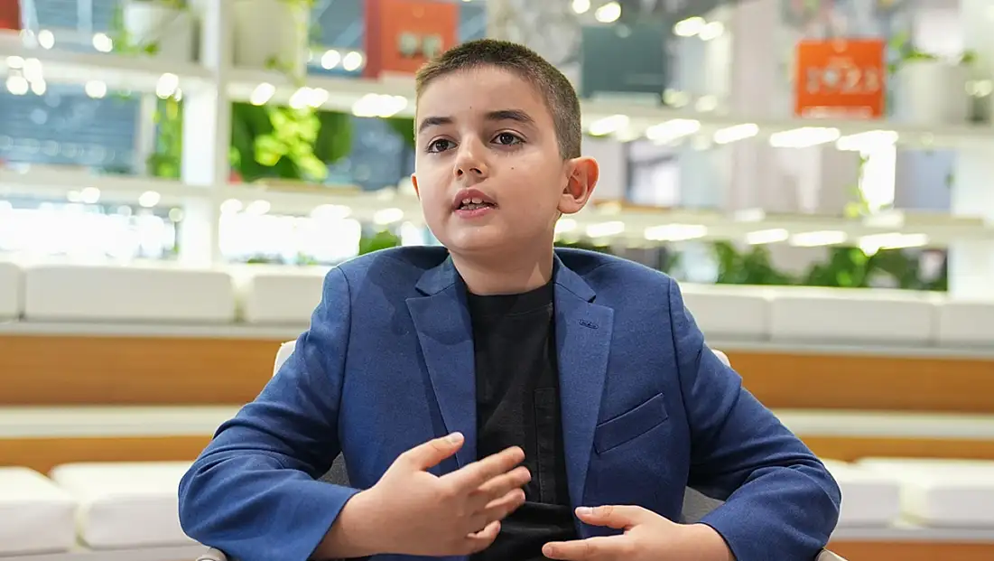 8 yaşındaki Afşin Türkiye'yi temsil edecek!