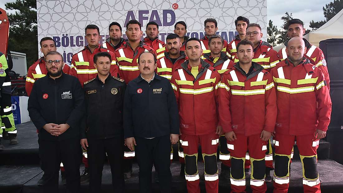 AFAD'dan Konya'da gövde gösterisi: Akreditasyon Kampı sona erdi