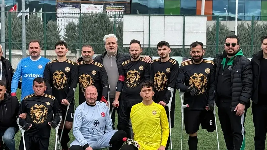 Ampute futbolda sezon bitti! Konya ekibi 1. Lige çıktı