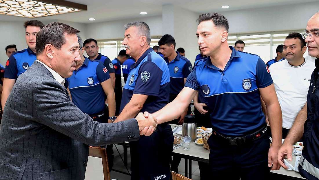 Başkan Kılca’dan Zabıta Teşkilatına anlamlı ziyaret