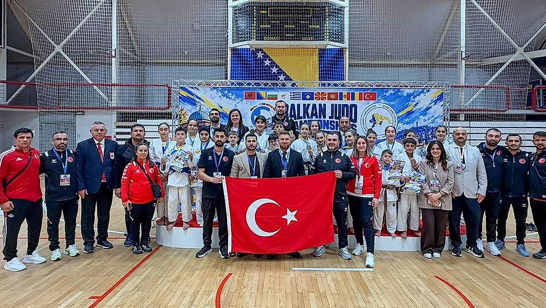 Büyükşehir'li judoculardan Balkan Şampiyonası'nda 7 madalya