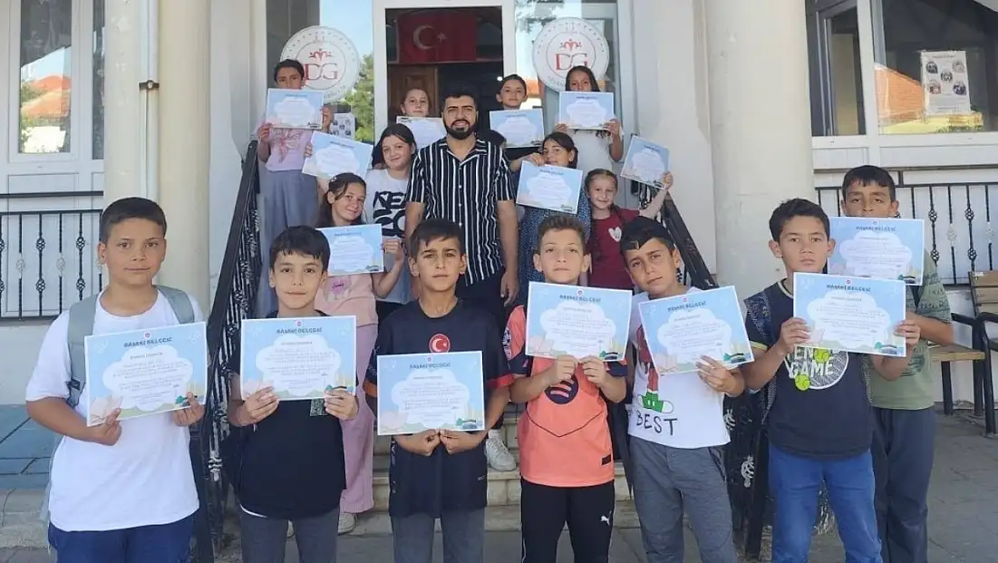 Güneysınırlı Kur’an bülbülleri mezun oldu