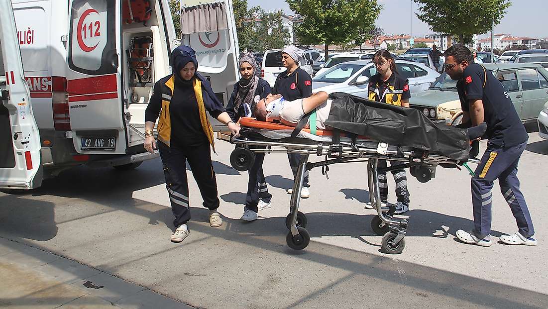 Konya'daki husumetlilerin kavgasında kan aktı!