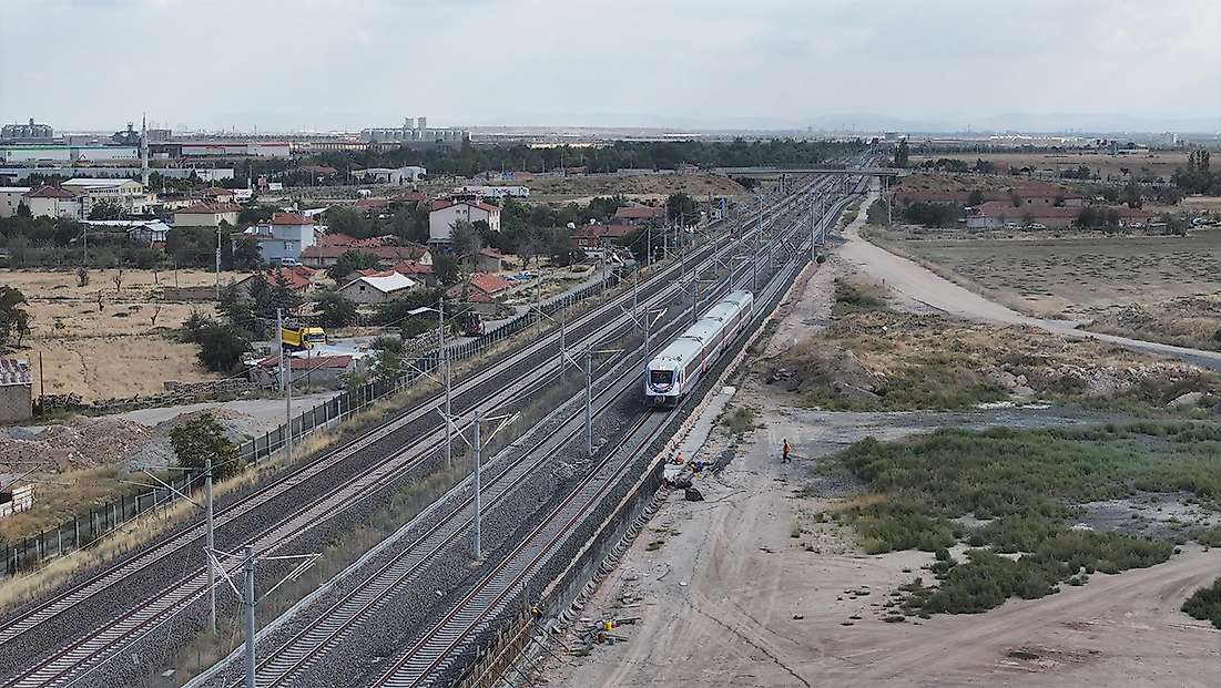 Konya'nın dev raylı sistem projeleri incelendi