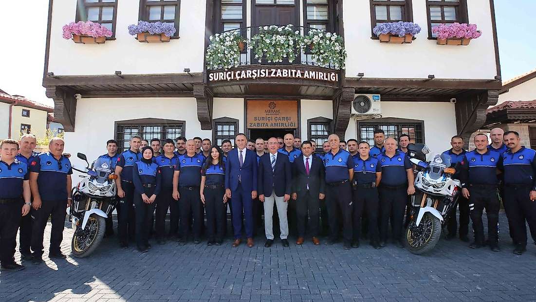 Konya'nın huzur bekçileri Meram'da unutulmadı