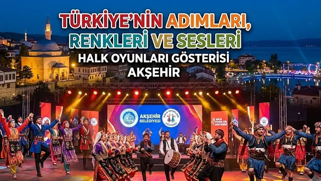 Konya’nın ilçesinde Türkiye’nin renkleri aynı sahnede buluştu