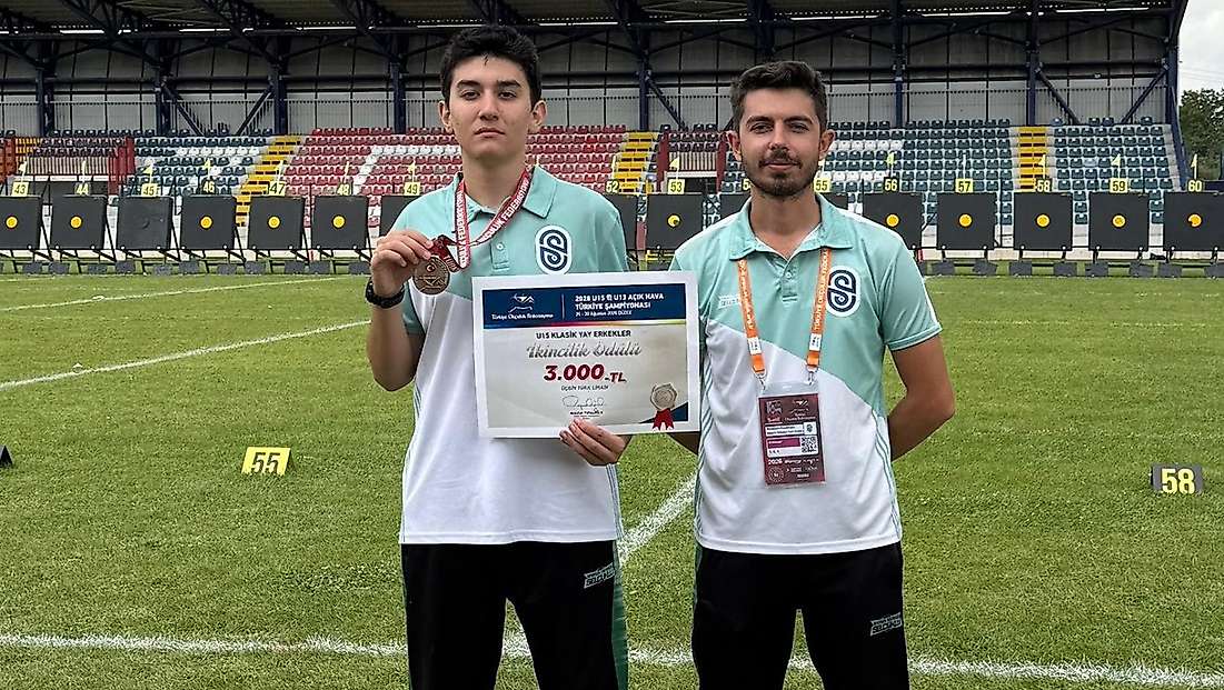 Konyalı okçu, Düzce’de Türkiye ikincisi oldu