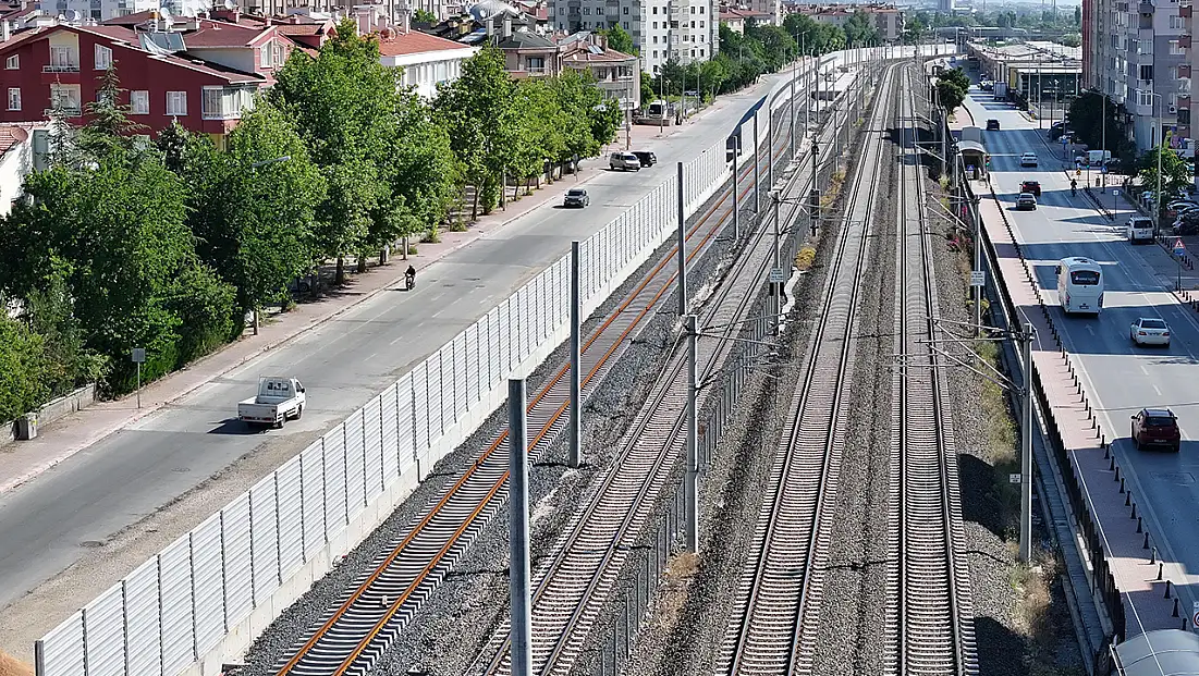 KONYARAY'a ses kalkanı! Gürültü evlere ulaşamayacak