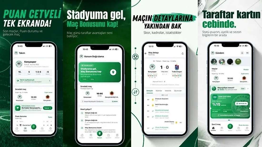 Konyaspor taraftar uygulaması yayında