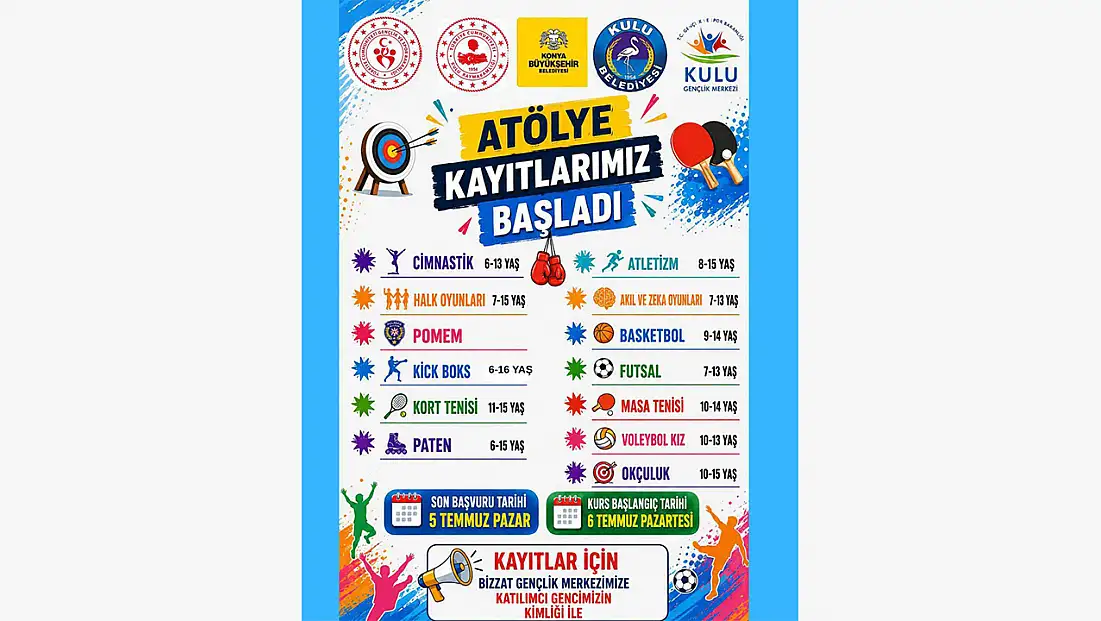 Kulu Belediyesinden çocuklara davet