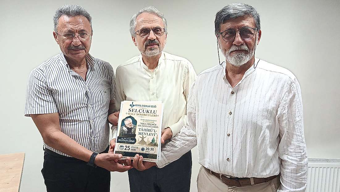 Mustafa Çıpan Aydınlar Ocağı’nda, Tâhirü-l Mevlevî Kültürünü anlattı
