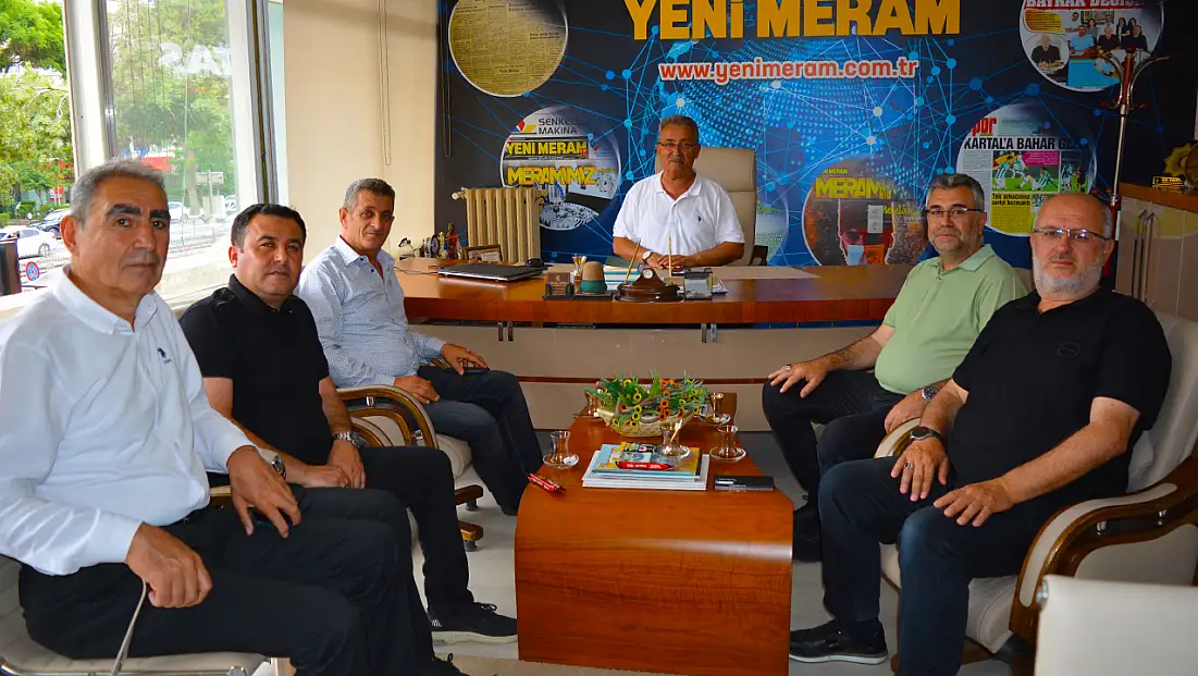 Oda başkanlarından Yeni Meram’a ziyaret
