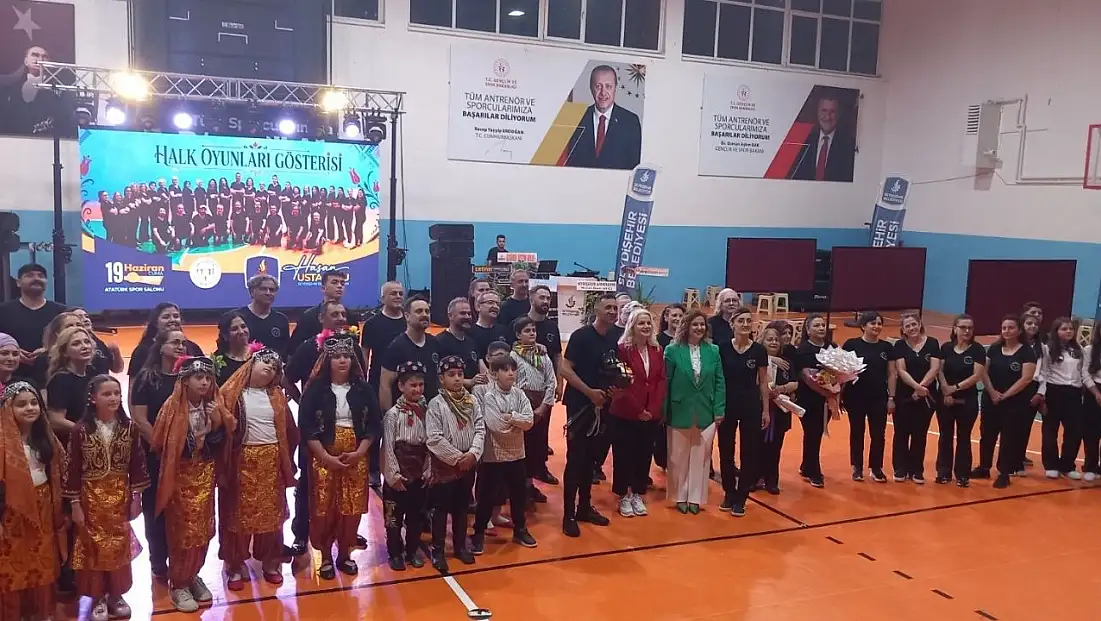 Seydişehir’de halk oyunları rüzgarı
