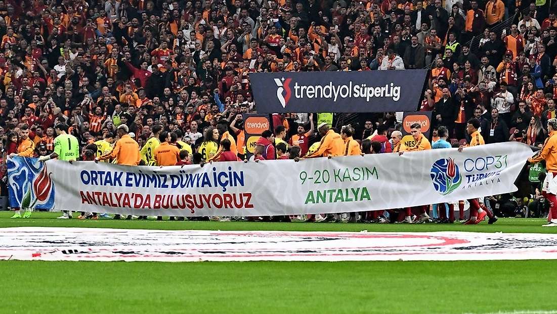 Süper Lig’e ‘COP31’ damgası