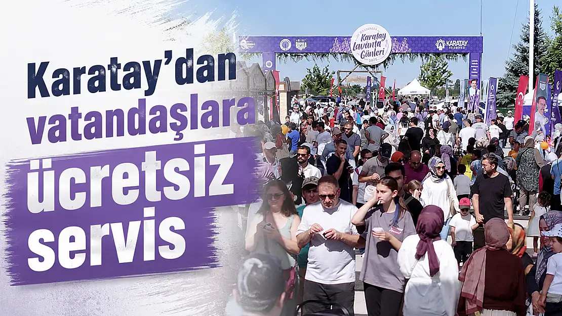 Karatay Belediyesi, Lavanta Günleri için tüm hazırlıklar tamamladı