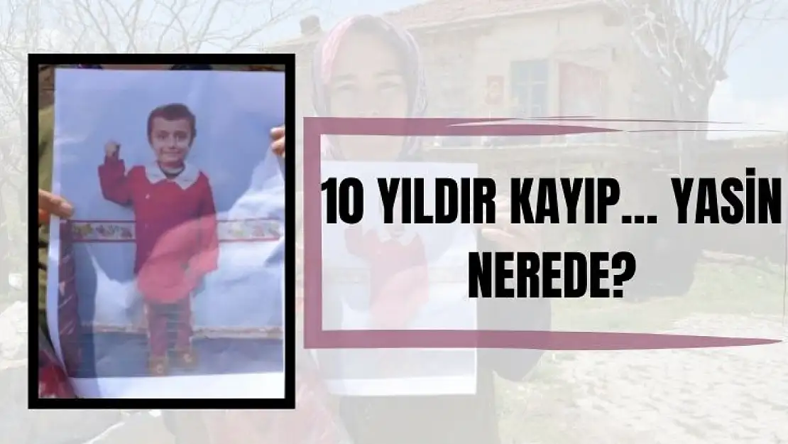 Konya'da acılı annenin 10 yıllık bekleyişi