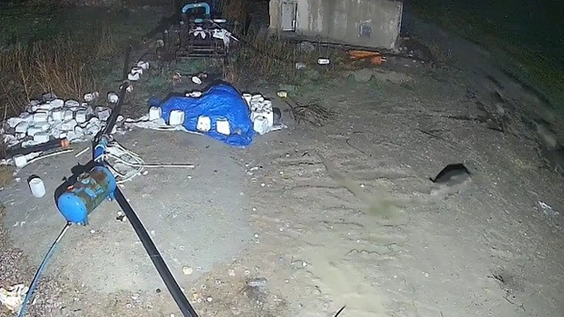 Konya'da korkutan görüntü