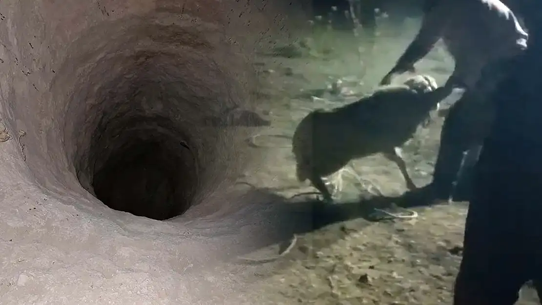 Konya mucize kurtarış! İki gün çukurda kaldı