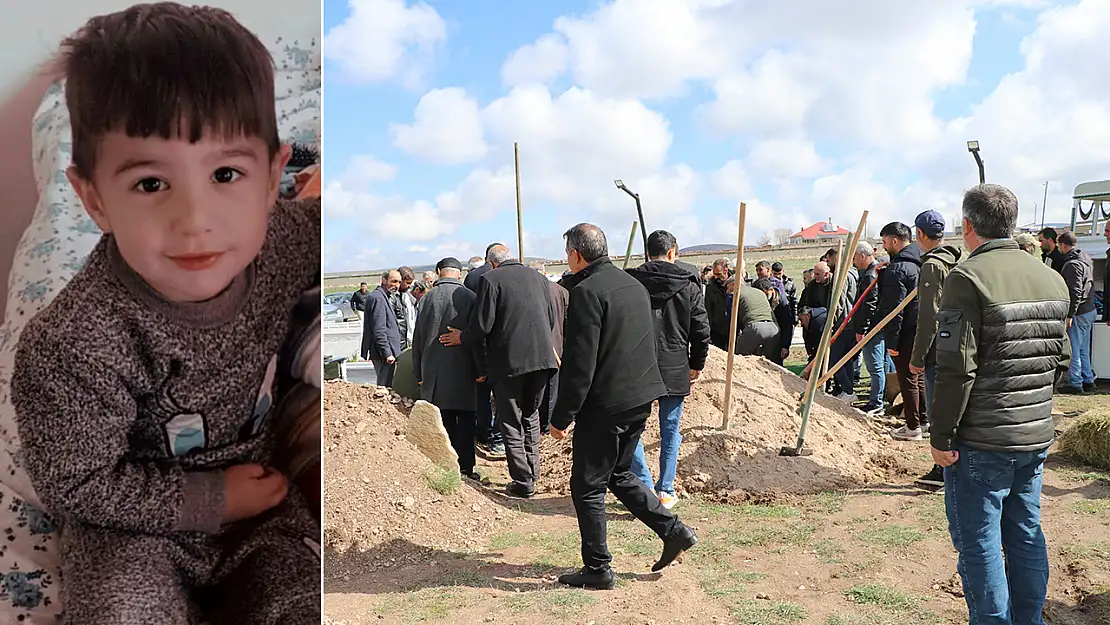 Köpek saldırısında ölen 5 yaşındaki Hamza gözyaşları içinde uğurlandı