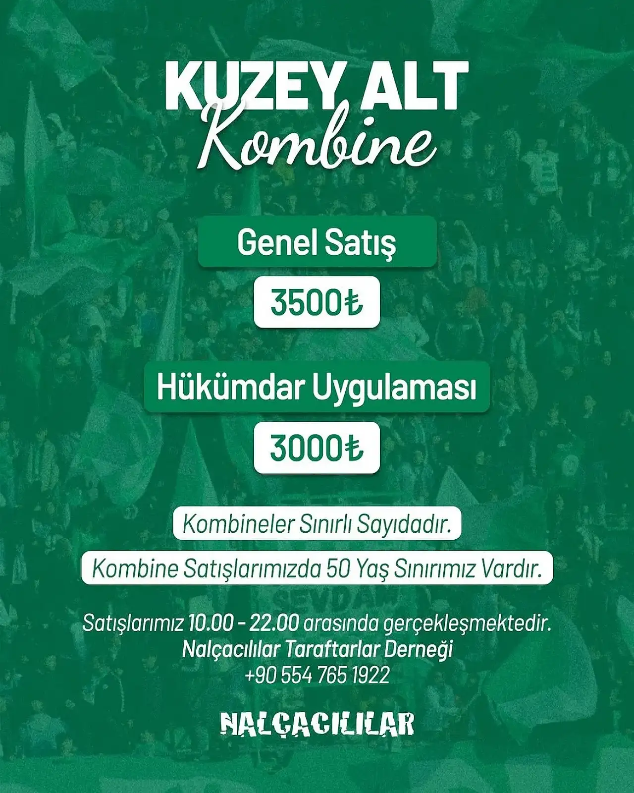Yeşil-beyazlılara müjde! Kombine biletler genel satışta