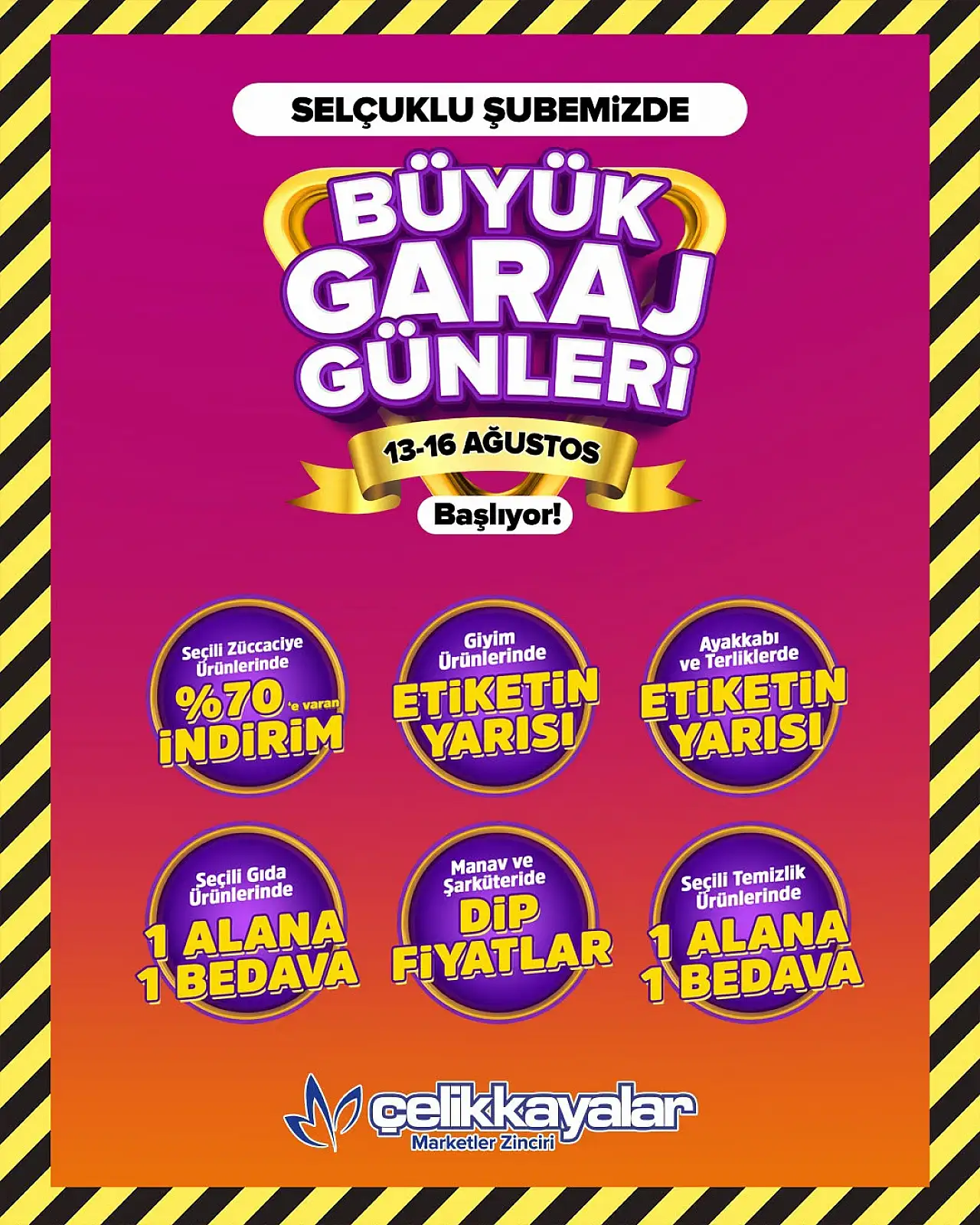 Çelikkayalar'dan Konyalılara dev fırsat!