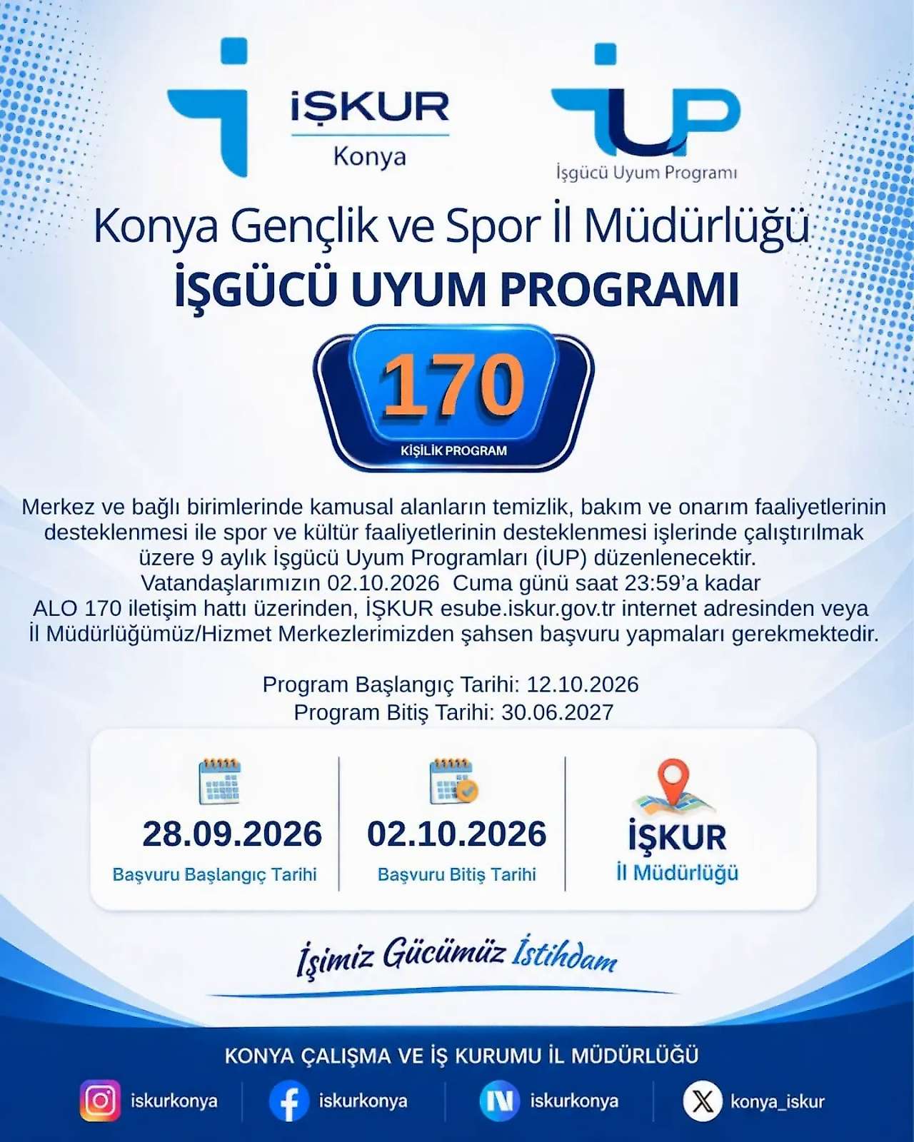 Konya'da iş arayanlara müjde! İşte detaylar