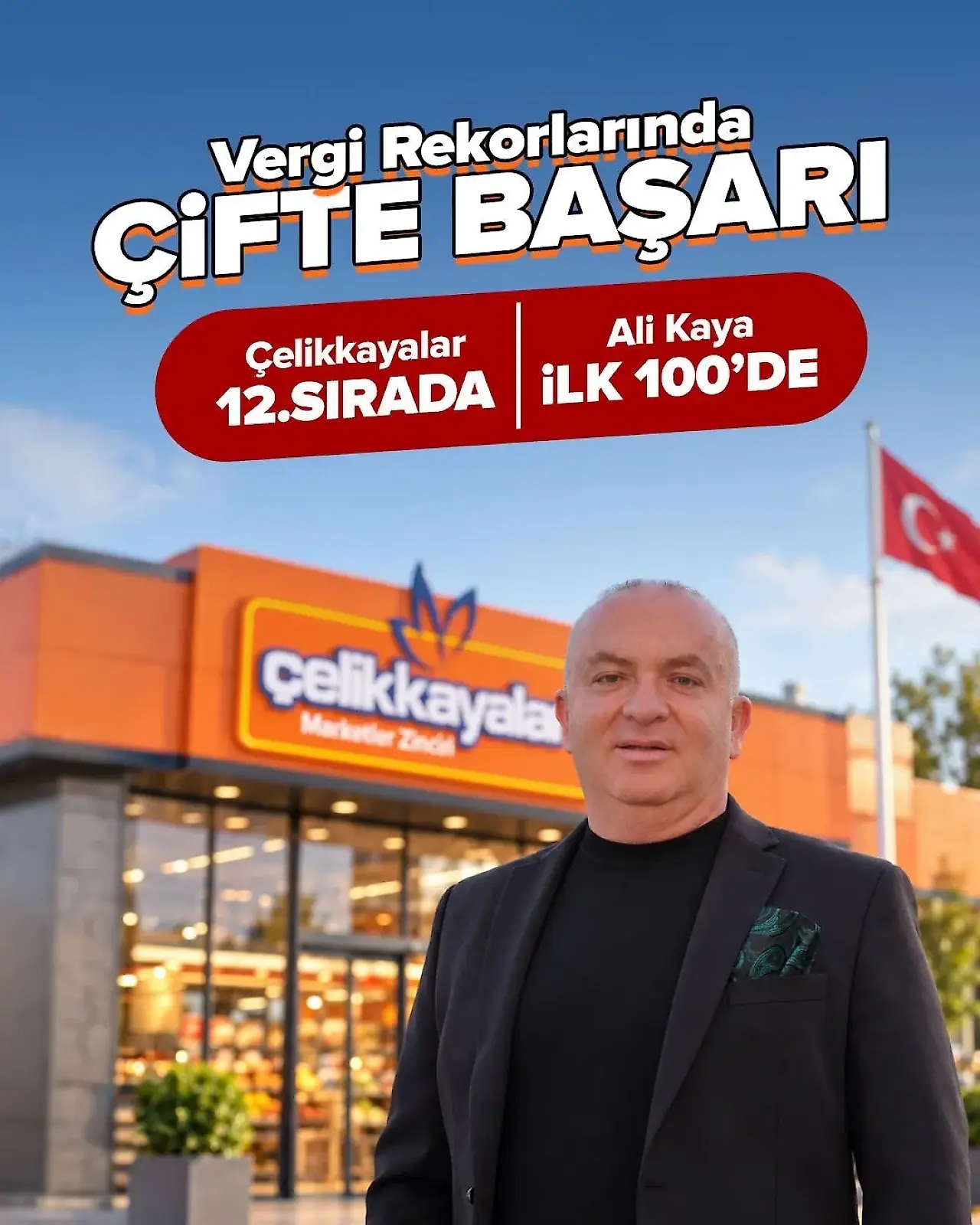 Çelikkayalar gücünü vergi rekortmenliği ile taçlandırdı
