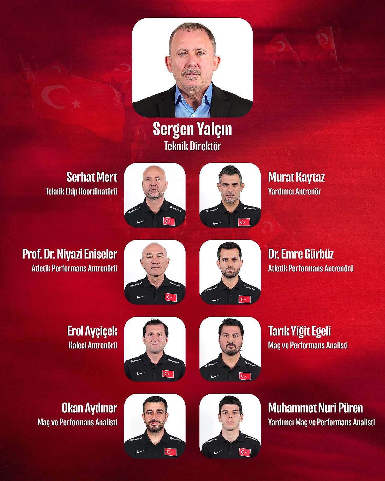 İmzayı atan Sergen Yalçın'ın ekibi belli oldu