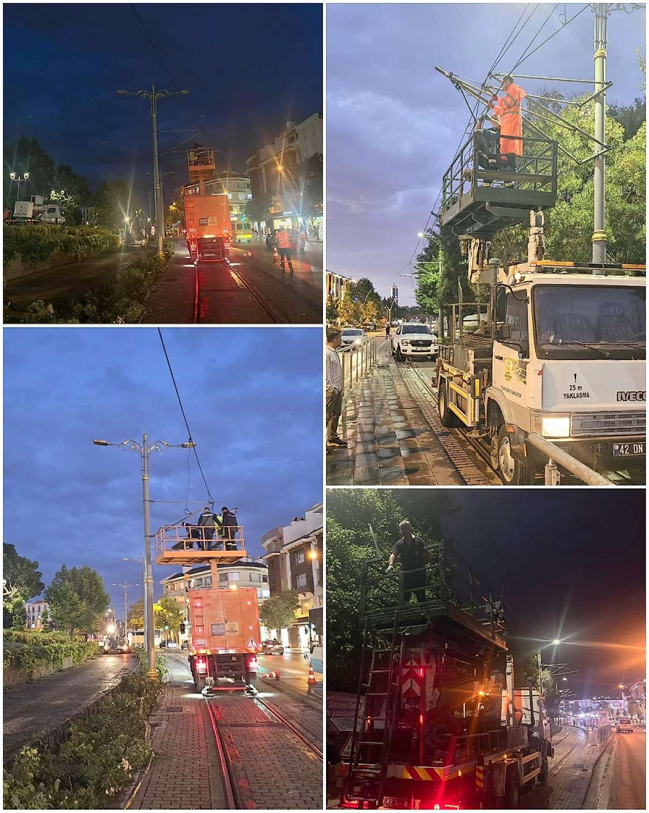Konya'da tramvay seferleri sabah normale dönecek