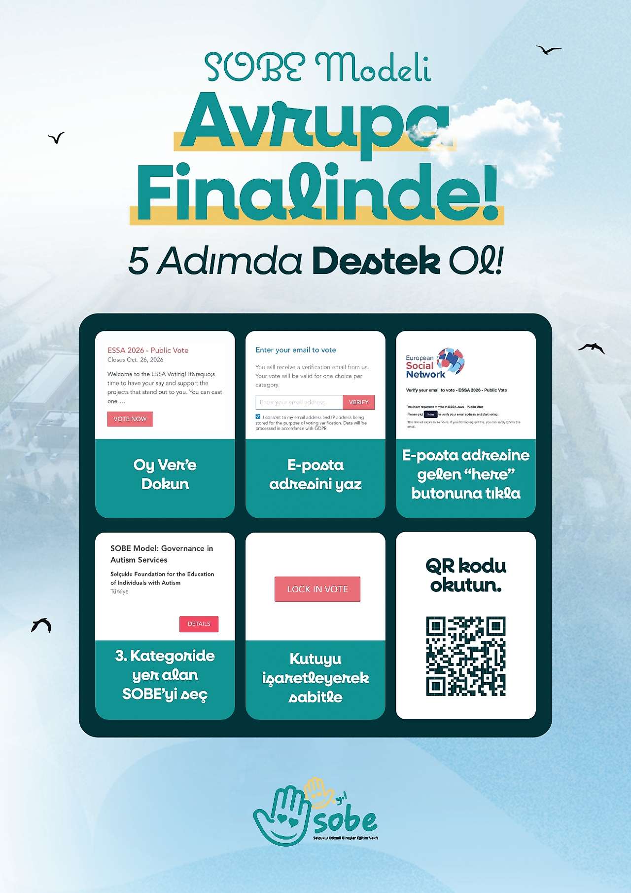 Konya'nın SOBE Modeli Avrupa birinciliğine koşuyor!