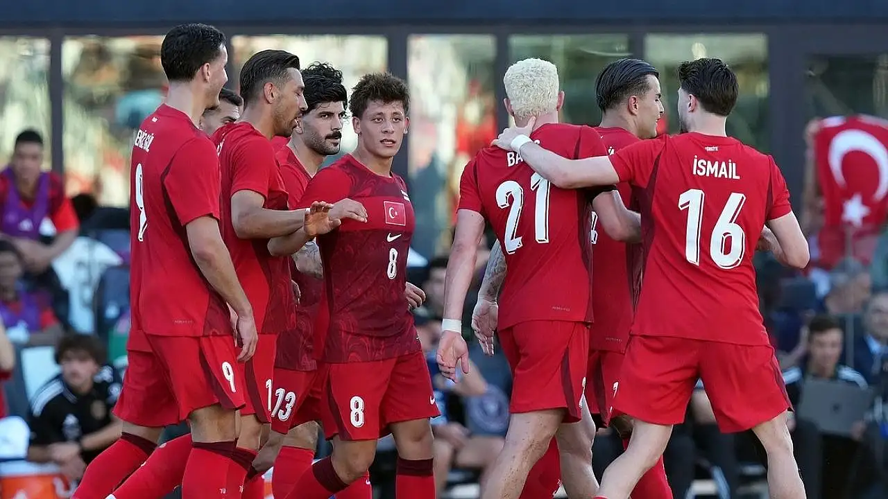 A Milli Futbol Takımı son hazırlıkta galip : 2-1