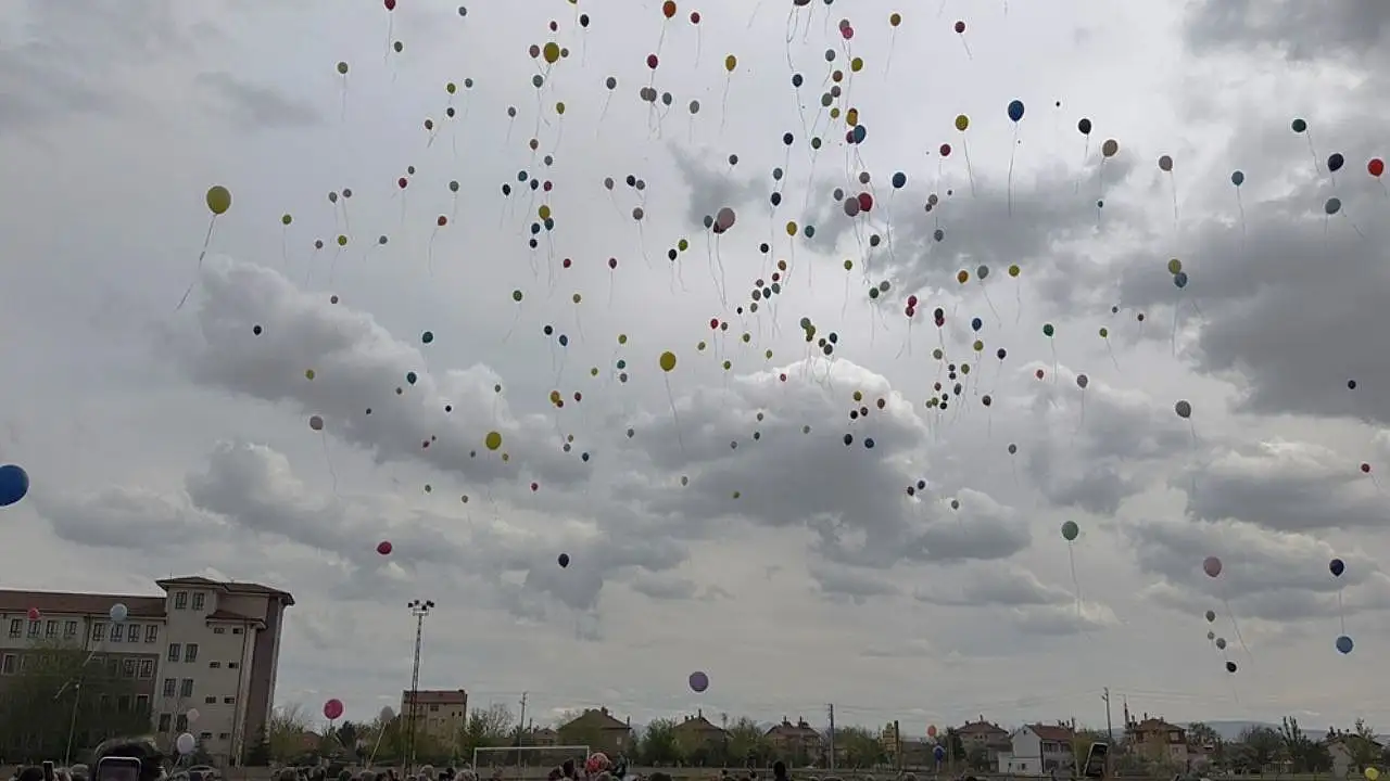 Konya'da bir çocuğun zaferi kutlandı