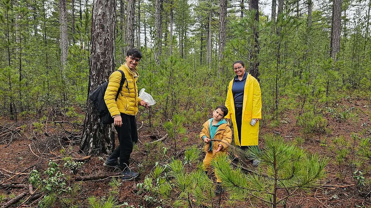 Konya'da doğa tutkunları baharın habercisi için bir araya geldi
