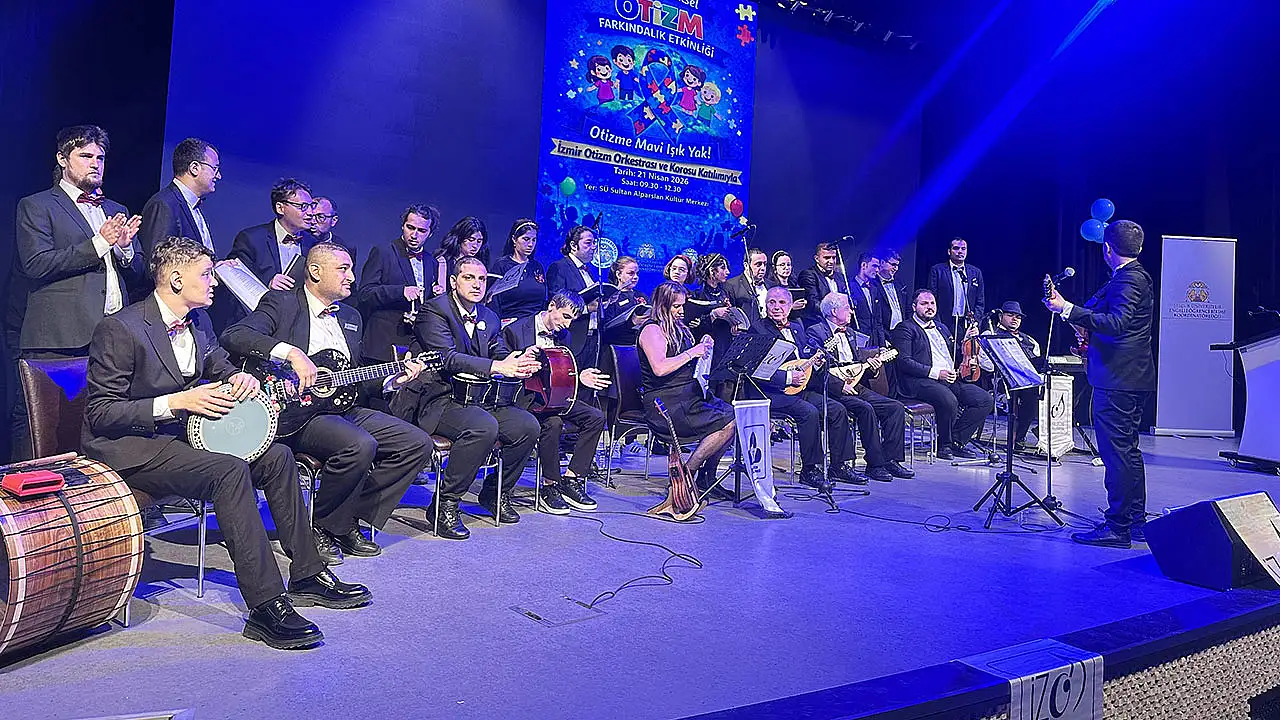 Konya’da duygulandıran otizm farkındalık etkinliği