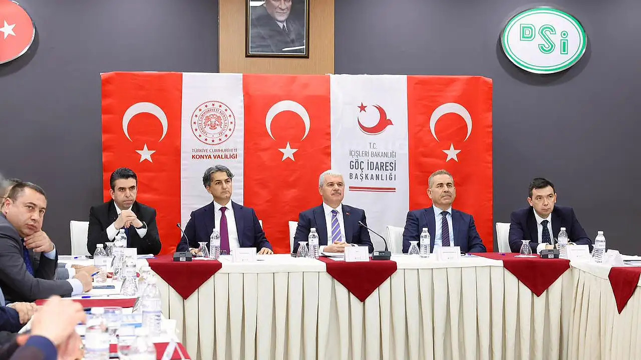 Konya'da düzensiz göçle mücadele sürüyor