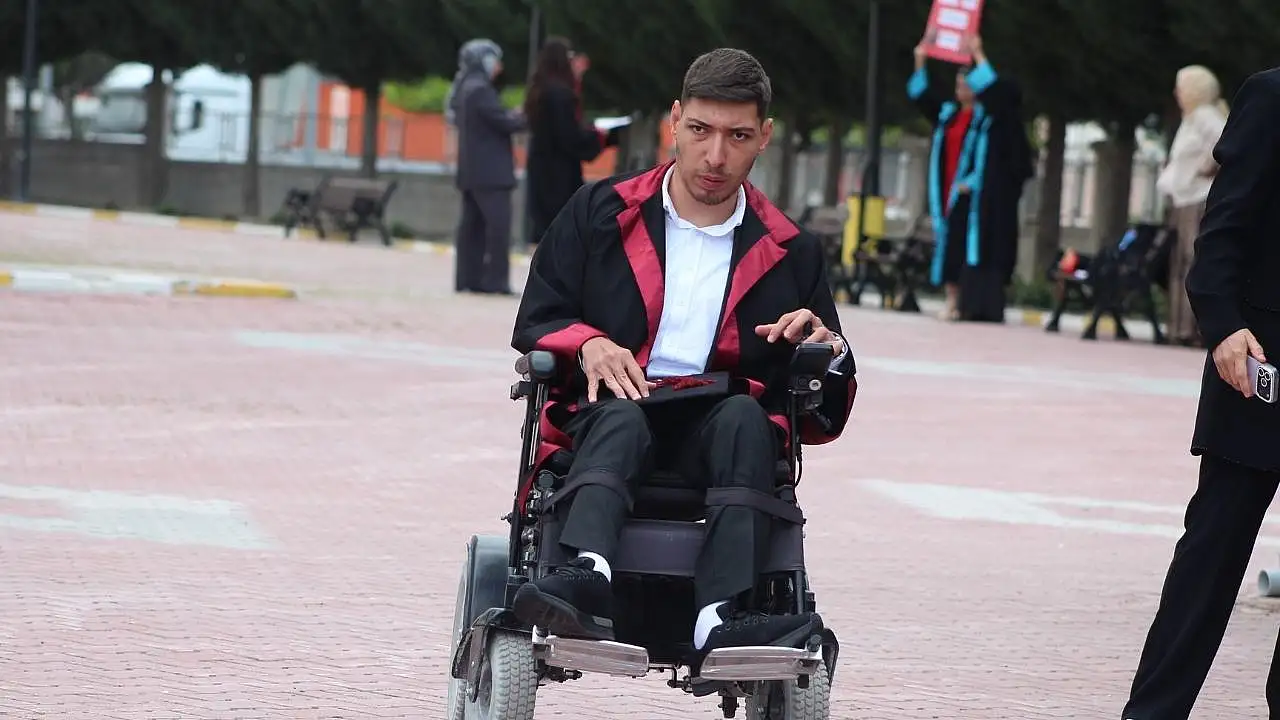 Konya’da engel tanımayan azmin zaferi