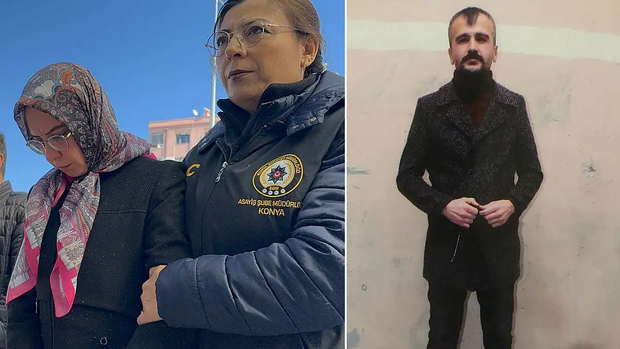 Konya'da eşini vahşice öldüren kadının cezası belli oldu!