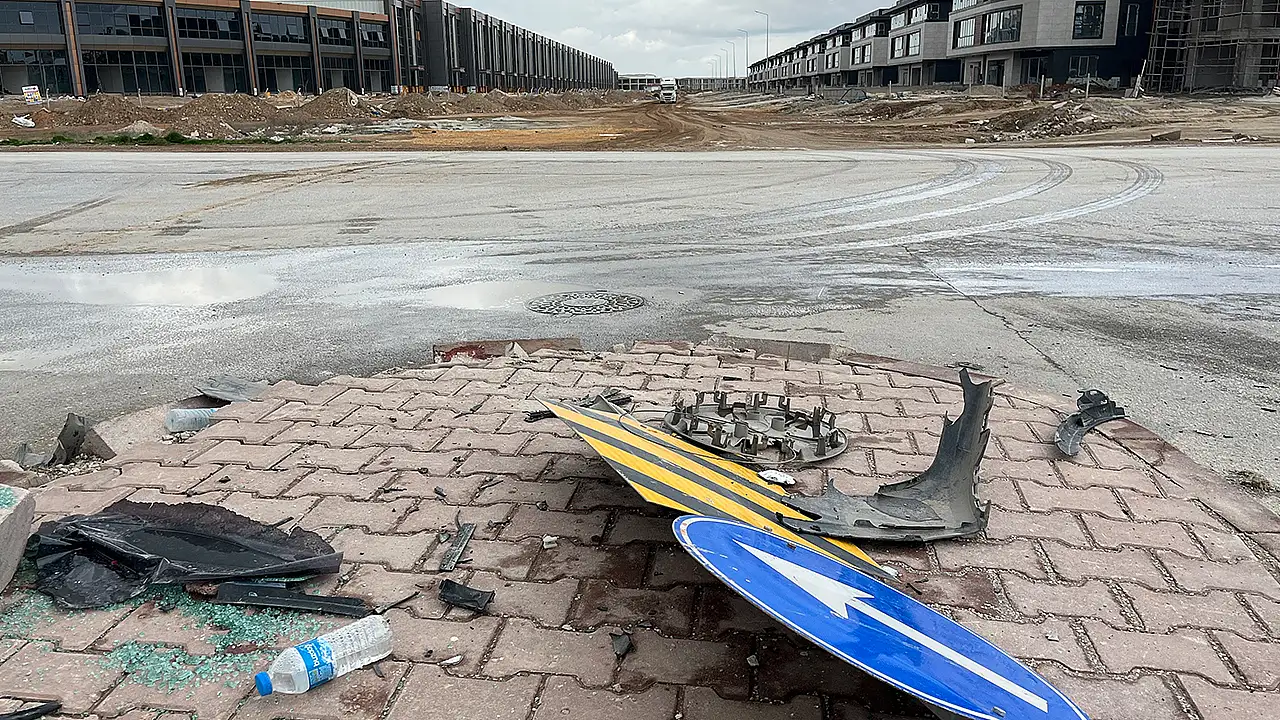 Konya'da facianın eşiğinden dönüldü! Kaz anı kamerada