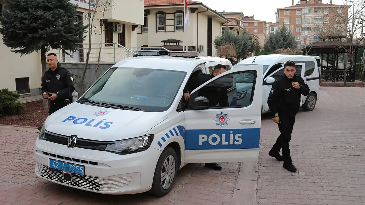 Konya'da polisleri duygulandıran ihbar