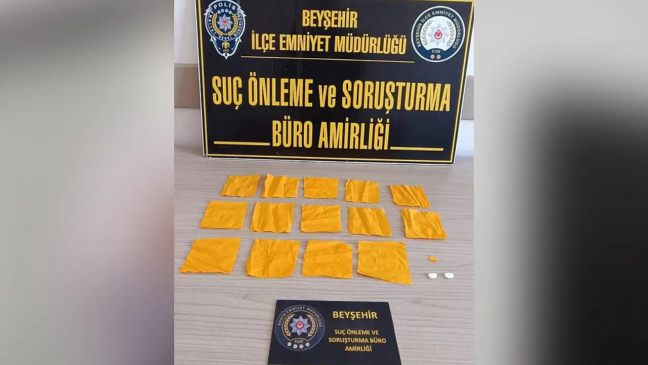 Konya’da uyuşturucu operasyonunda dikkat çeken bilanço