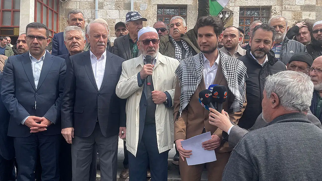 Konya’dan İsrail’e tepki yağdı