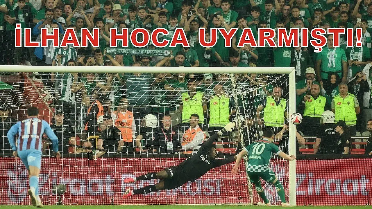 Konya’nın kupaya veda ettiği an!