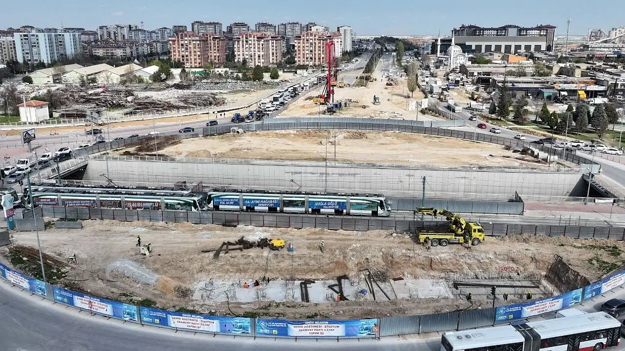 Konya trafiğine neşter: Dev proje yükseliyor