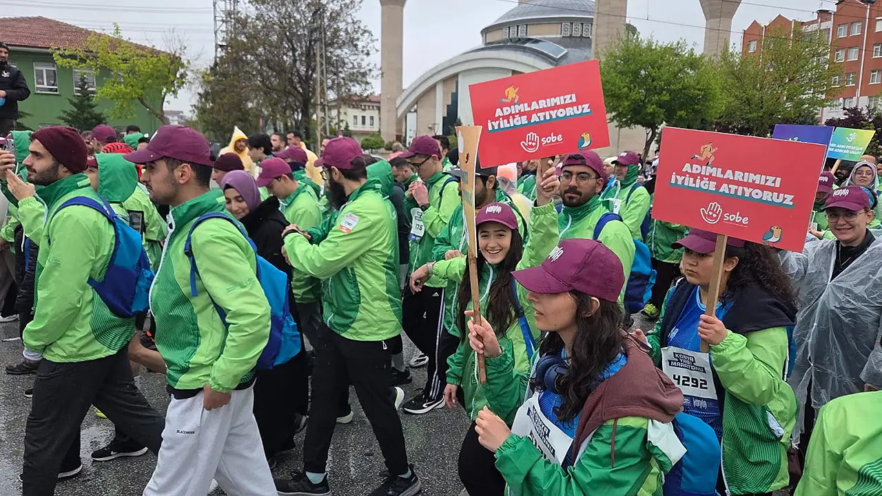 Konya Yarı Maraton’da SOBE farkındalığı