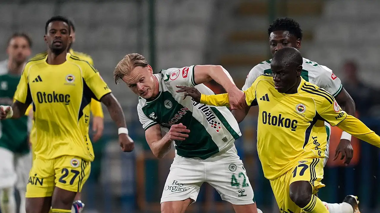 Konyaspor ile Fenerbahçe 50. sınavda