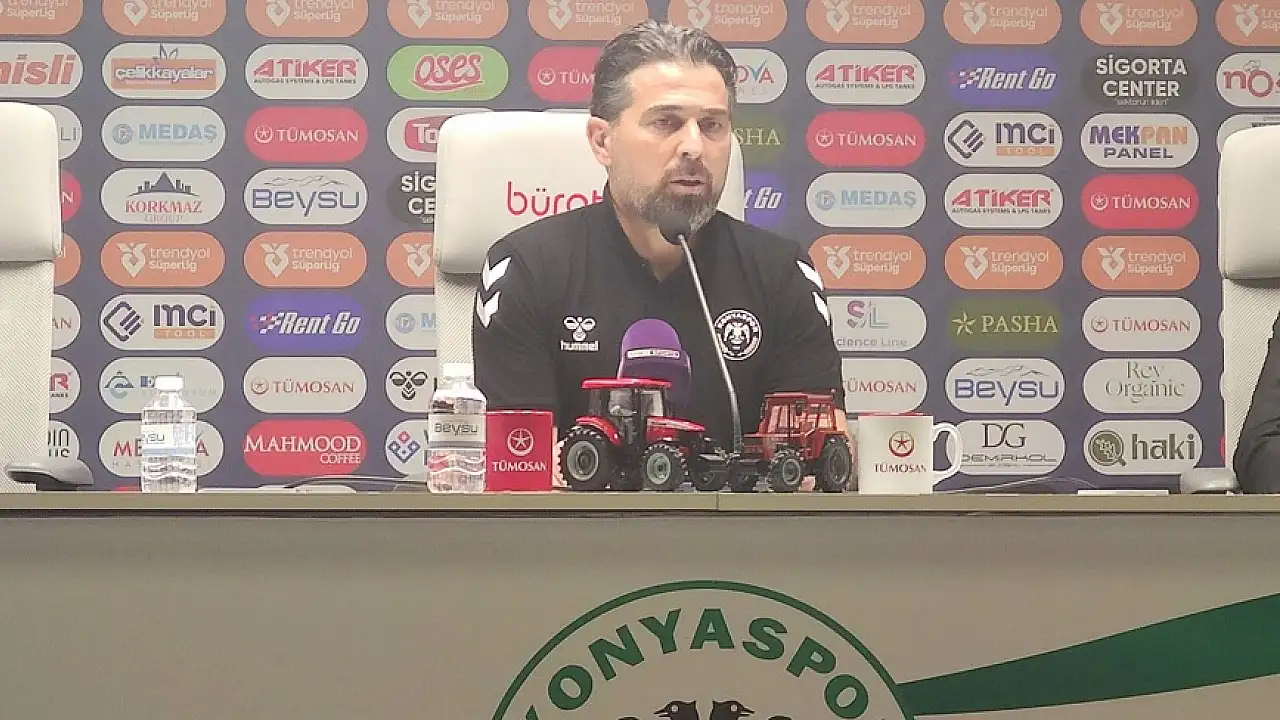 Konyaspor İlhan Palut: İyi oynadık, iyi savunma yaptık