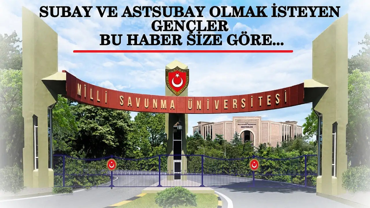 MSÜ Askeri Öğrenci Aday Belirleme Sınavı'na ilişkin kamu spotu yayımlandı