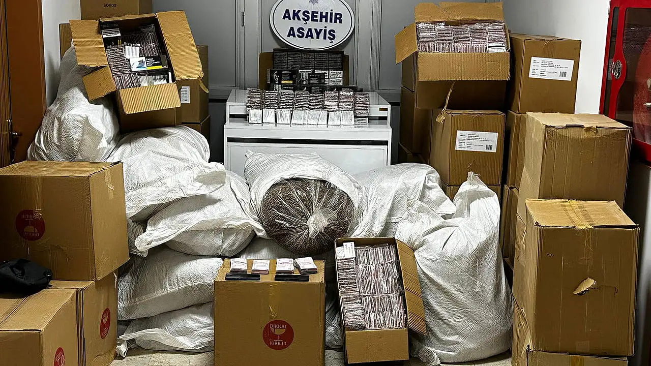 Konya'da kaçakçılık operasyonunda bir şüpheli tutuklandı