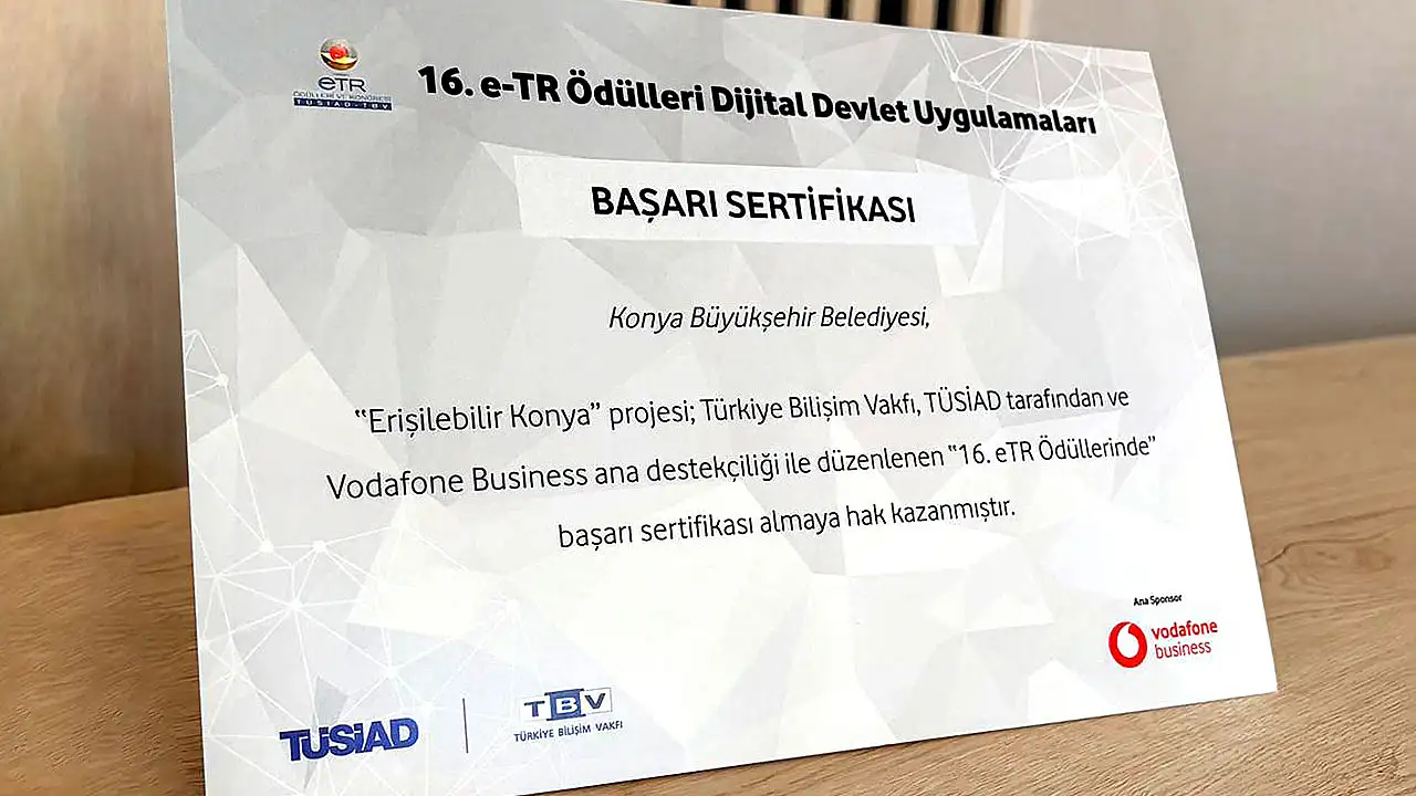 Konya'ya akıllı şehircilikte çifte ödül