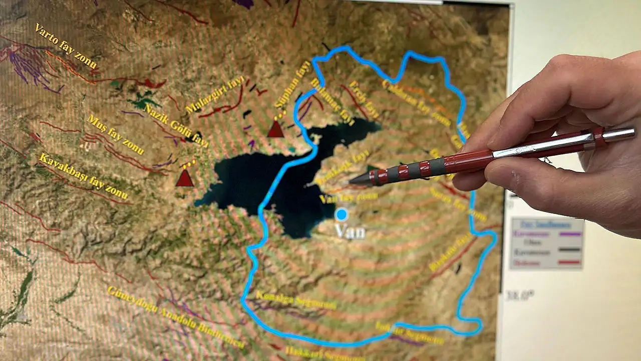 Van Gölü Havzası'nın sismik risk haritası çıkarıldı